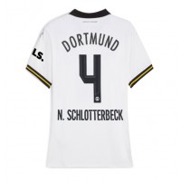 Borussia Dortmund Nico Schlotterbeck #4 Rezervni Dres za Ženska 2024-25 Kratak Rukav